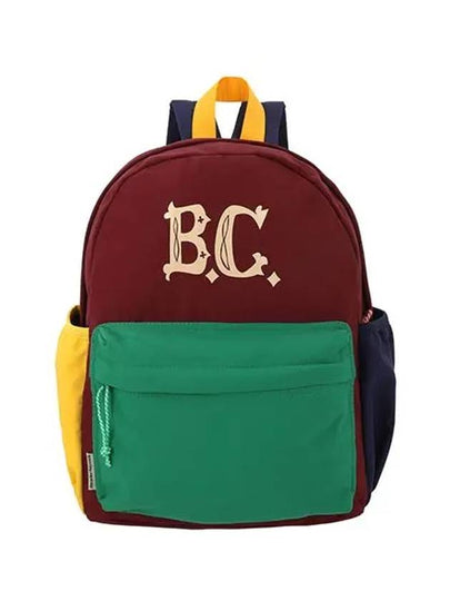 Bag B224AI018 991 BC Logo Color Block Vintage Backpack - BOBO CHOSES - BALAAN 2