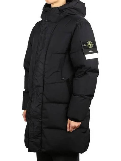 Wappen Patch Crinkle Labs Padding Black - STONE ISLAND - BALAAN 2