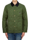 Kenning Quilting  Logo Patch Jacket Green - BARBOUR - BALAAN 4