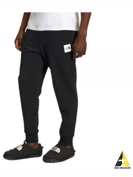 Men's Box NSE Jogger Cotton Track Pants Black - THE NORTH FACE - BALAAN 2