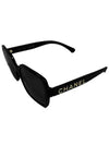 Eyewear Side Logo Square Sunglasses Black A71305 X08101 S2214 - CHANEL - BALAAN 5