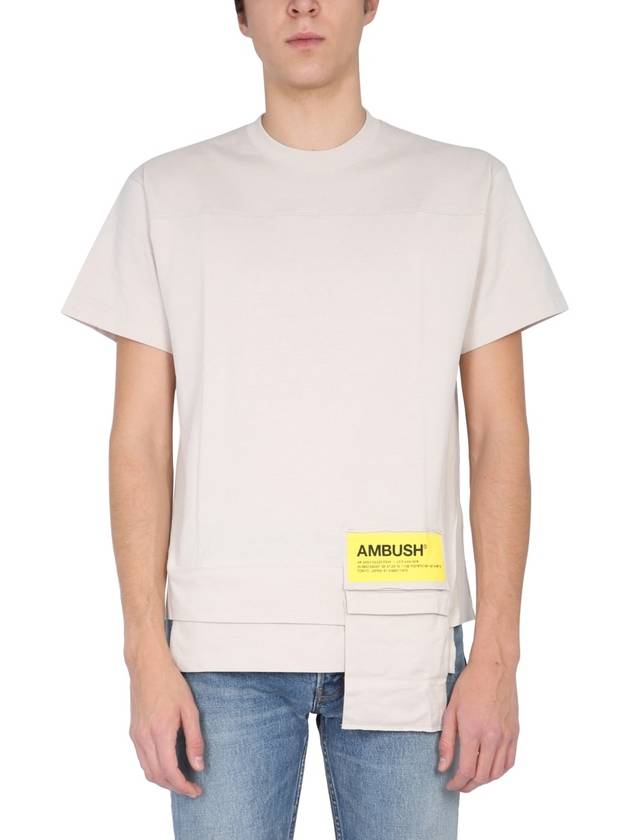 Crew Neck T-Shirt BMAA004F20JER0016100 B0040168310 - AMBUSH - BALAAN 4