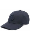 Wrap 6 Panel Ball Cap Navy - STONE ISLAND - BALAAN 3