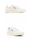 Men's Medalist Leather Low Top Sneakers White - AUTRY - BALAAN 5