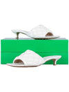 Padded Leather Mule White - BOTTEGA VENETA - BALAAN 11