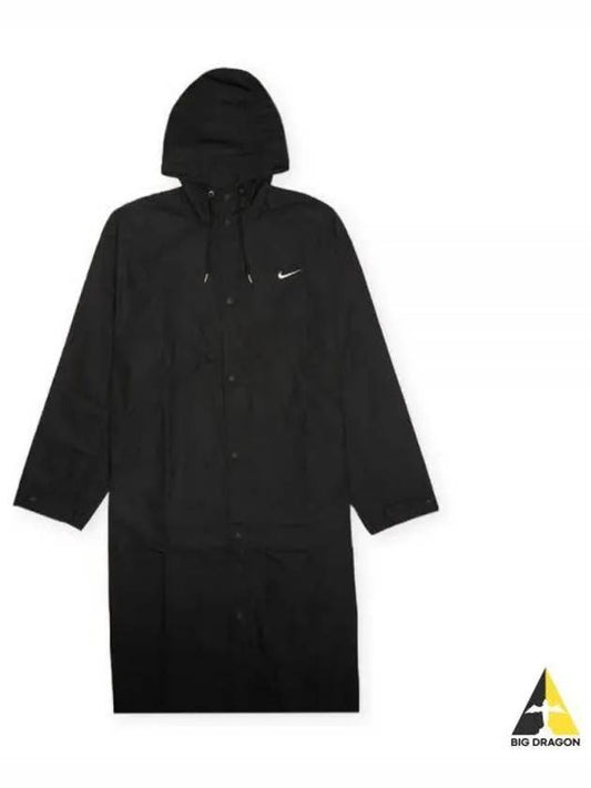 Swoosh Woven Parka Black - NIKE - BALAAN 2