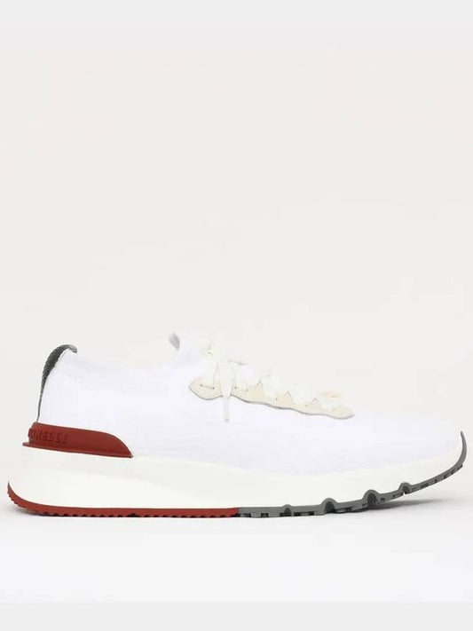 Knit Running Sneakers White - BRUNELLO CUCINELLI - BALAAN 2