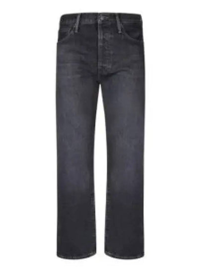 Regular Fit Straight Jeans Black - ACNE STUDIOS - BALAAN 2