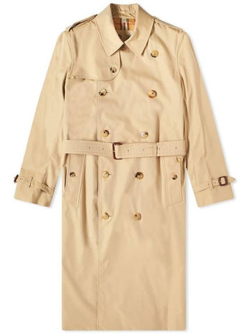 Kensington Heritage Long Trench Coat - BURBERRY - BALAAN.