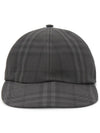 Vintage Check Ball Cap Grey - BURBERRY - BALAAN 3