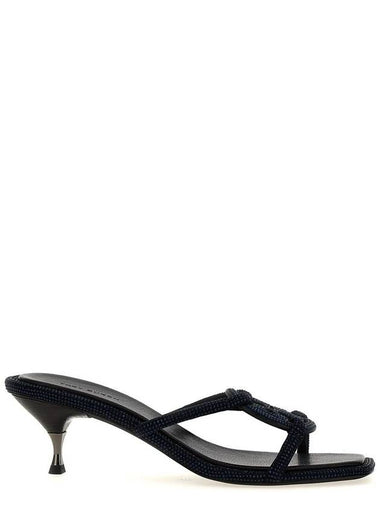 Tory Burch 'Pave Geo Bombe Miller' Sandals - TORY BURCH - BALAAN 1