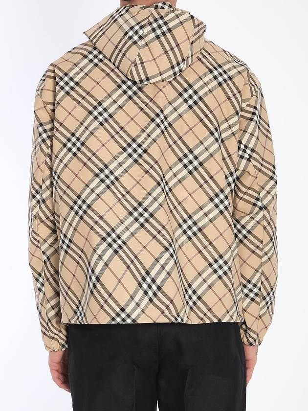 Check twill jacket - BURBERRY - BALAAN 4