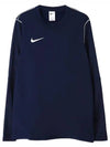 Dri Fit Park 20 Crew Neck Long Sleeve T-shirt Navy - NIKE - BALAAN 2