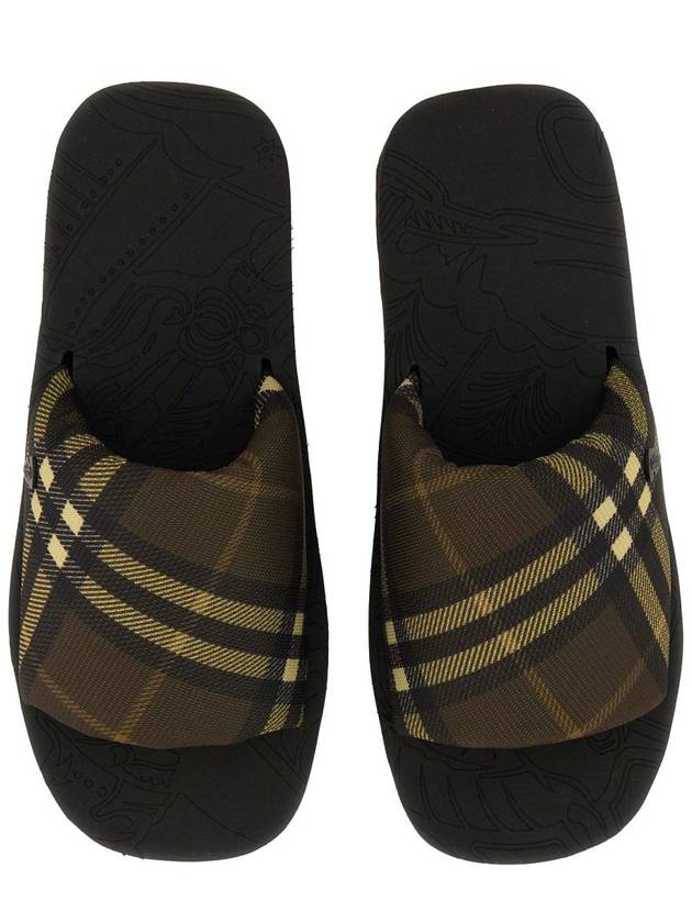 Check Trek Slippers Heath - BURBERRY - BALAAN 6