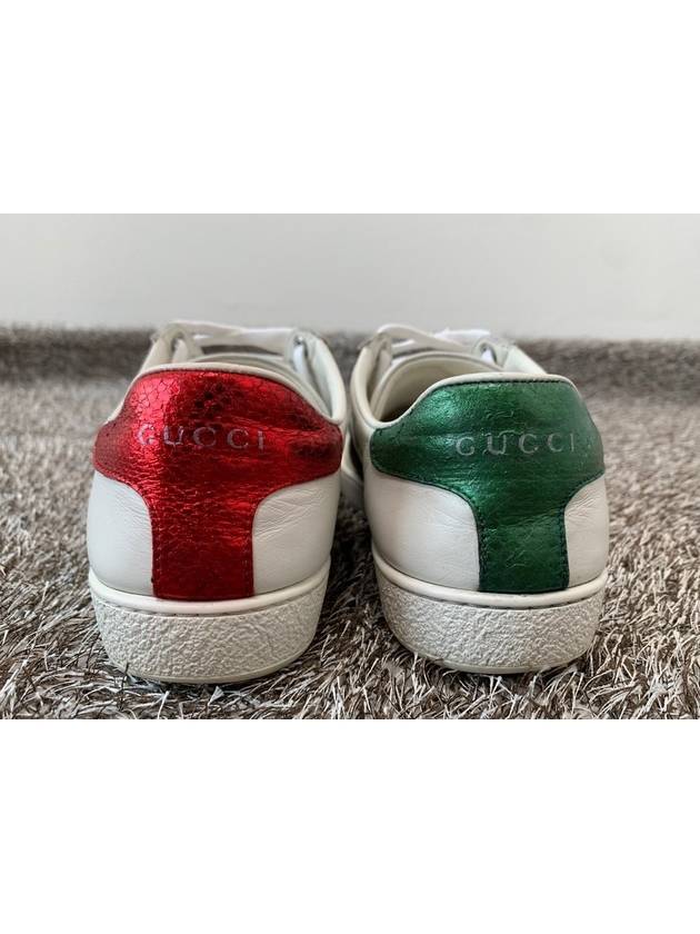 Ace bee embroidery sneakers 36 5 235 - GUCCI - BALAAN 8