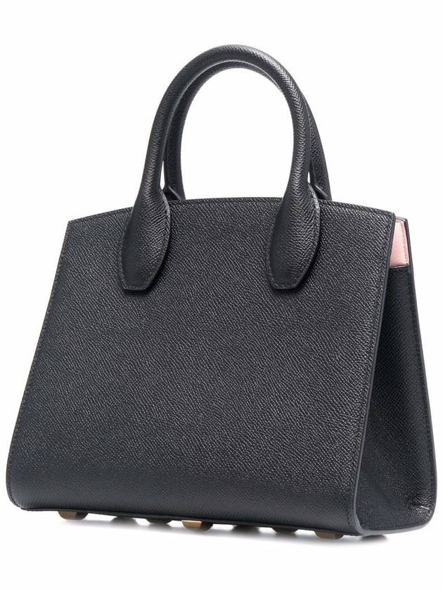 Gancini Studio Box Tote Bag Black Bonbon - SALVATORE FERRAGAMO - BALAAN 7