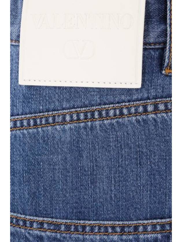 Garavani Denim Jeans Blue - VALENTINO - BALAAN 5