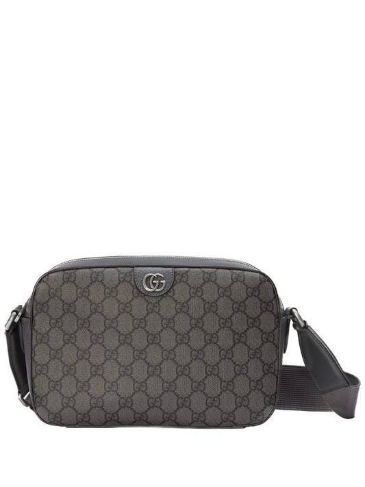 GG Supreme Ophidia medium messenger bag gray black 767190 UULHK - GUCCI - BALAAN 1