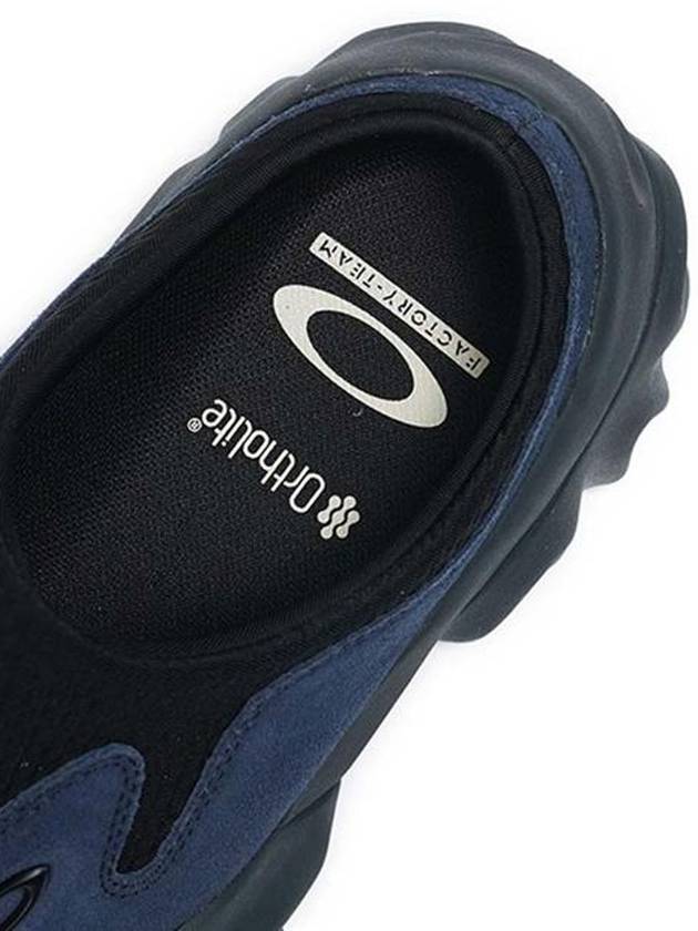 Factory Team Suede Chop Saw Mule Sandals Navy BDS24S07003862NY01 - OAKLEY - BALAAN 7