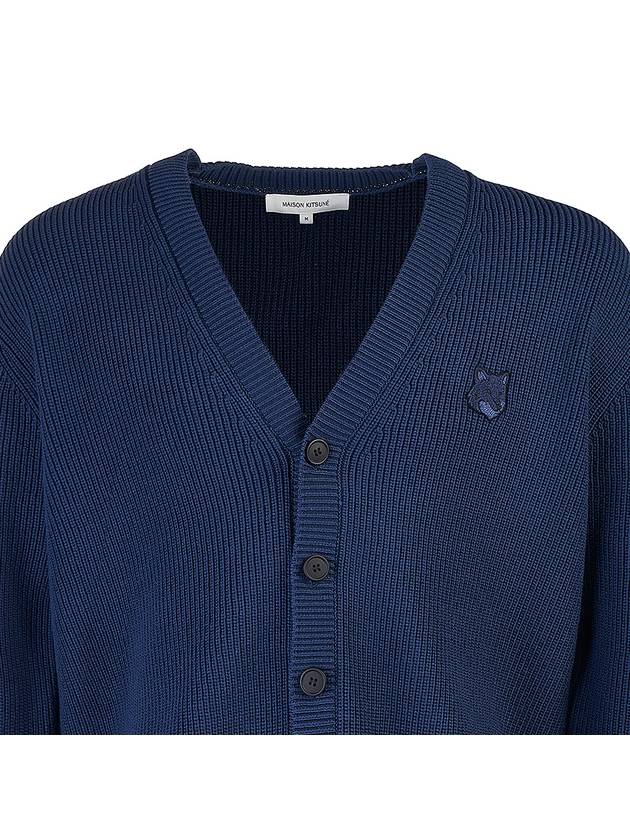 Bold Fox Head Cardigan Navy - MAISON KITSUNE - BALAAN 5