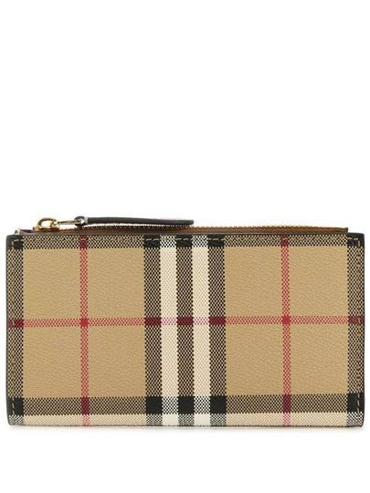 Check Bifold Wallet Beige - BURBERRY - BALAAN 2