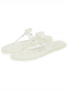 Mini Miller Jelly Flip Flops White - TORY BURCH - BALAAN 2