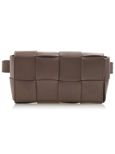 Intrecciato Small Cassette Belt Bag Brown - BOTTEGA VENETA - BALAAN 2