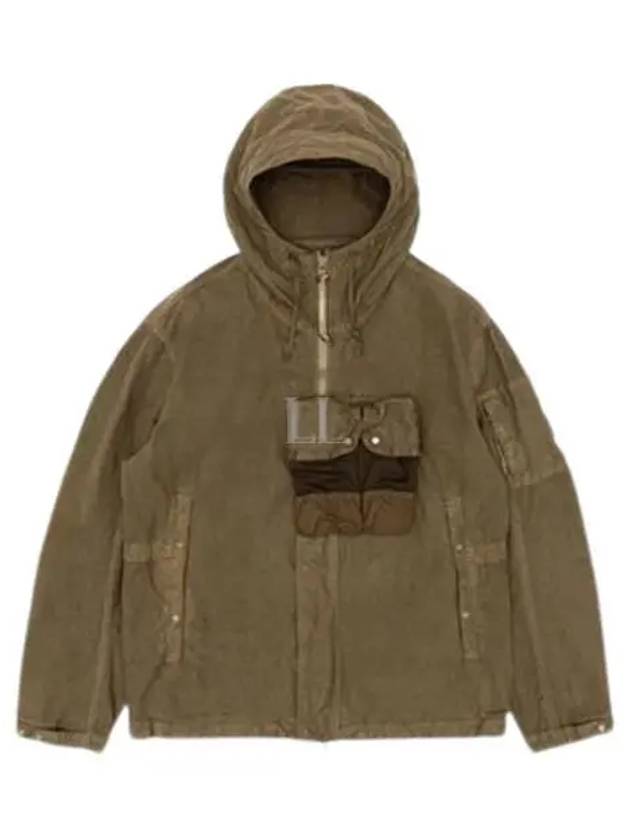 Batic Hooded Jacket Green - CP COMPANY - BALAAN 2