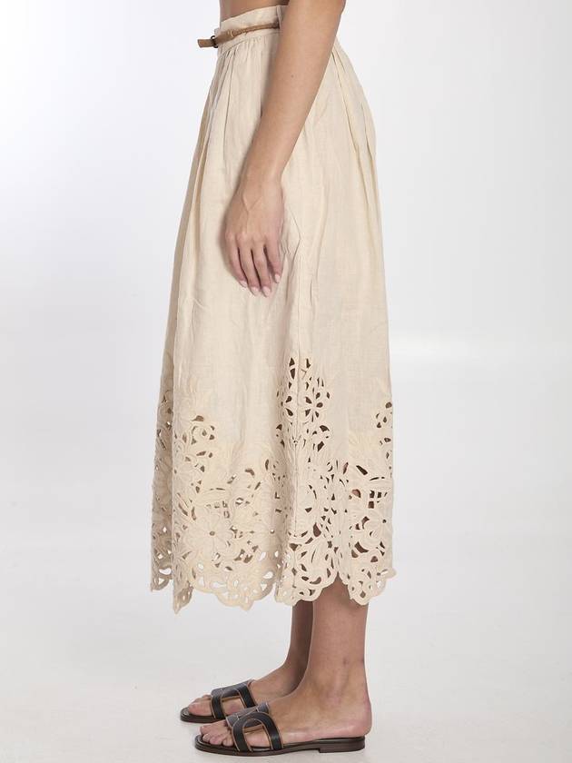 Wylie Embroidered Midi Skirt - ZIMMERMANN - BALAAN 3