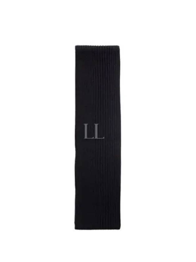 Andersen wool scarf BLACK - ANDERSEN-ANDERSEN - BALAAN 1