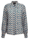 Silk De Chine Long Sleeve T-Shirt Blue - ETRO - BALAAN 2