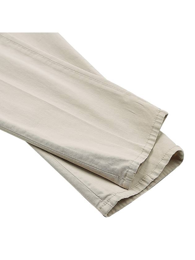 Tapered Chino Cotton Straight Pants Beige - BRUNELLO CUCINELLI - BALAAN 8