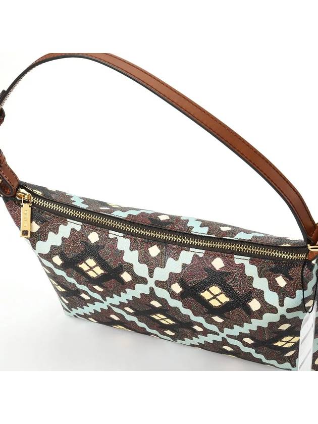 Paisley Print Shoulder Bag Brown - ETRO - BALAAN 6