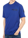 Grenoble Daynamic Short Sleeve T-Shirt Blue - MONCLER - BALAAN 6