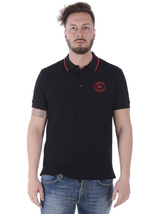 Polo T-shirt 8005935NERO BLACK - BURBERRY - BALAAN 2