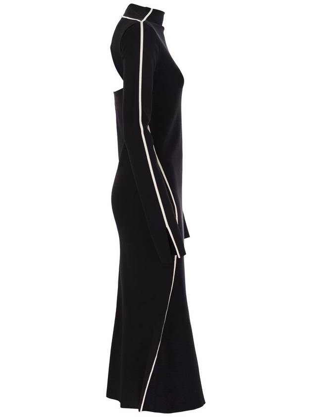 OPEROSO - Tight-fitting viscose blend crepe knit dress - MAX MARA SPORTMAX - BALAAN 3