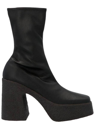 chunky middle boots black - STELLA MCCARTNEY - BALAAN 1