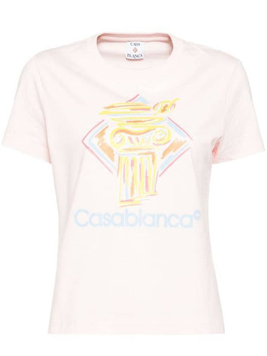 Casablanca T-shirts and Polos Pink - CASABLANCA - BALAAN 1