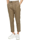 Talis trousers men's pants MM070Y CHAI BROWN - ALLSAINTS - BALAAN 5