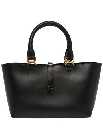 Women's Marcie Small Tote Bag Black - CHLOE - BALAAN 1