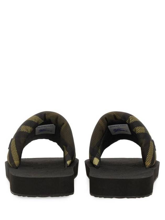 Check Trek Slippers Heath - BURBERRY - BALAAN 4