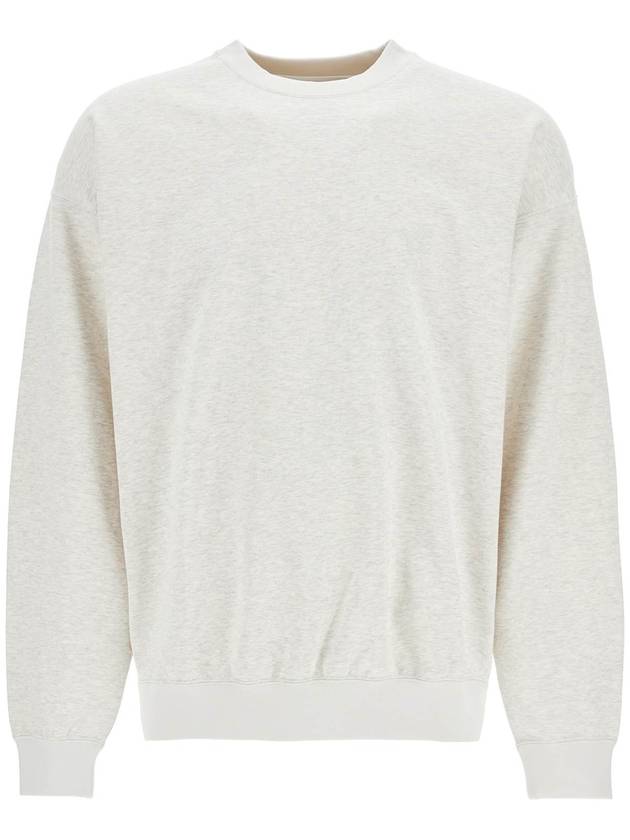 light grey soft cotton and polyester sweatshirt - Y-3 - BALAAN 1