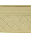 Intrecciato Leather Card Wallet Beige - BOTTEGA VENETA - BALAAN 7