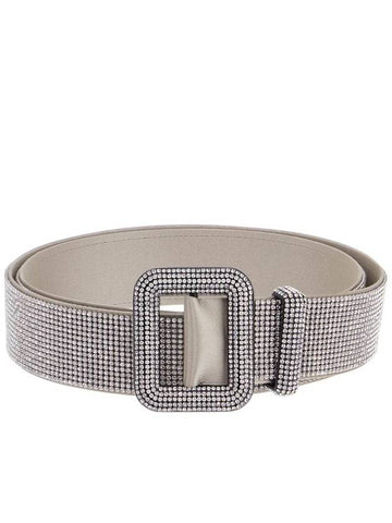 elegant light gray floral strass venus belt - BENEDETTA BRUZZICHES - BALAAN 1