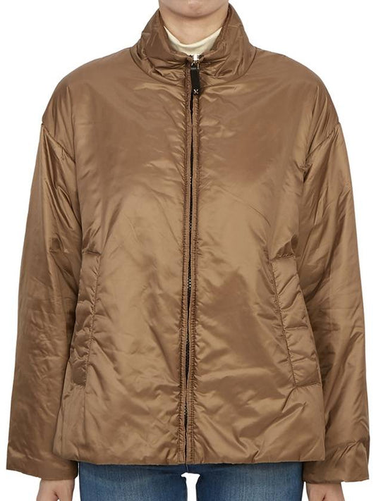 Matisse Padded Zip-Up Jacket Brown - MAX MARA - BALAAN 2