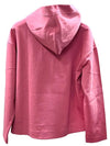 Vera Logo Hooded Zip Jacket Pink - S MAX MARA - BALAAN 5