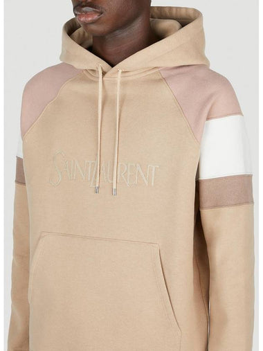 23 ss Logo Embroidered Hood Sweatshirt 732313 Y37CG 5783 B0110811238 - SAINT LAURENT - BALAAN 1