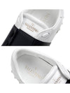 Men's Hidden Open Band Low Top Sneakers White Navy - VALENTINO - BALAAN 8