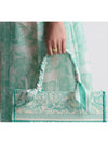 Toile de Jouy Sauvage Mitzah Silk Twill Scarf Aquamarina - DIOR - BALAAN 4