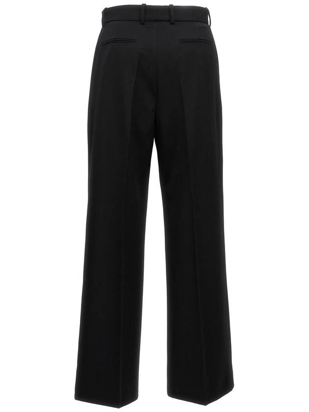 Straight Pants RWTR00105711A23 10 Black - LANVIN - BALAAN 3